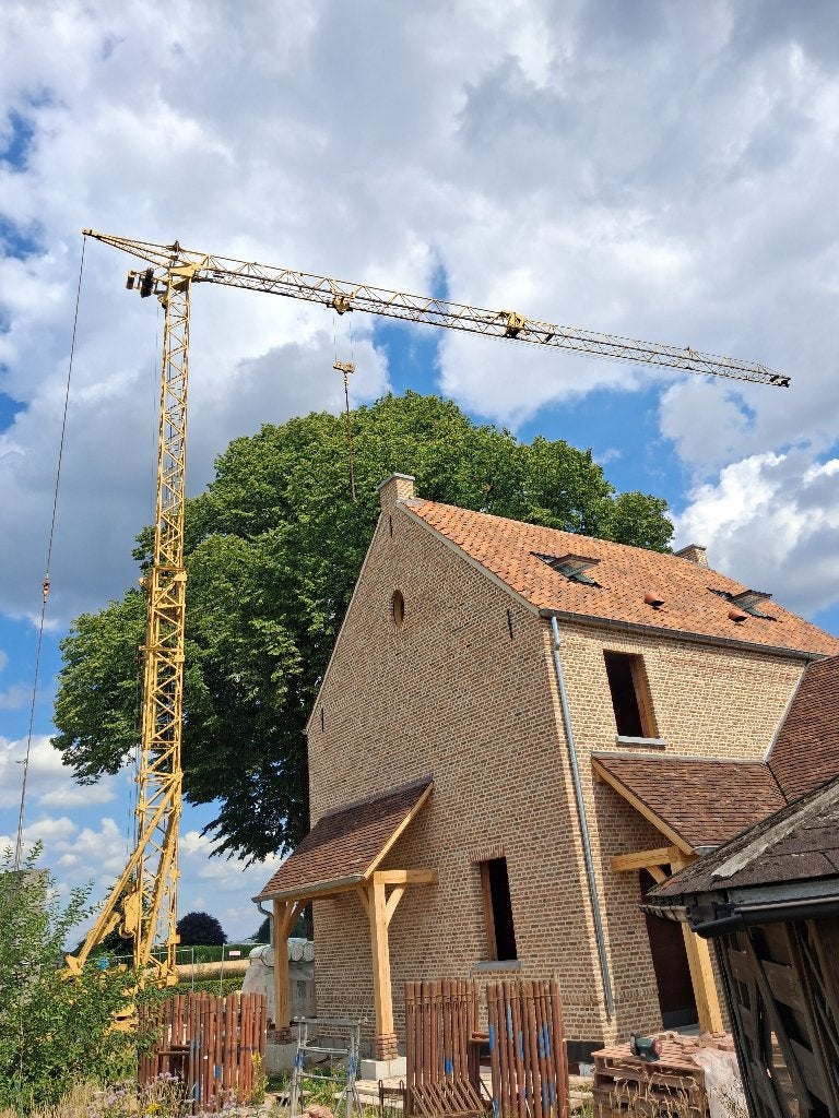 Bouwkraan Potain GMR 321 C te koop, Ophalen, Kraan