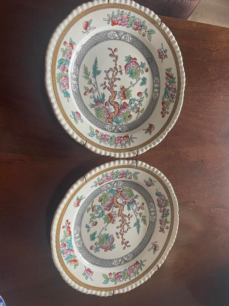 Te koop 2 antieke borden, Ophalen of Verzenden