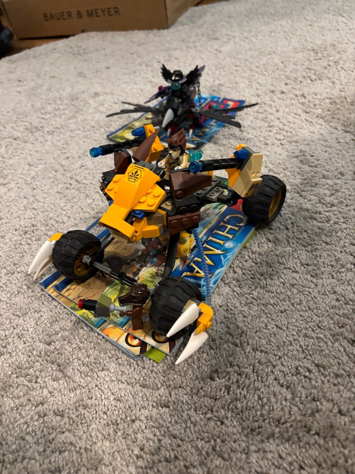 Lego Chima 70000 & 70002 - 70002 niet compleet, Gebruikt, Overige thema's, Lego, Ophalen of Verzenden