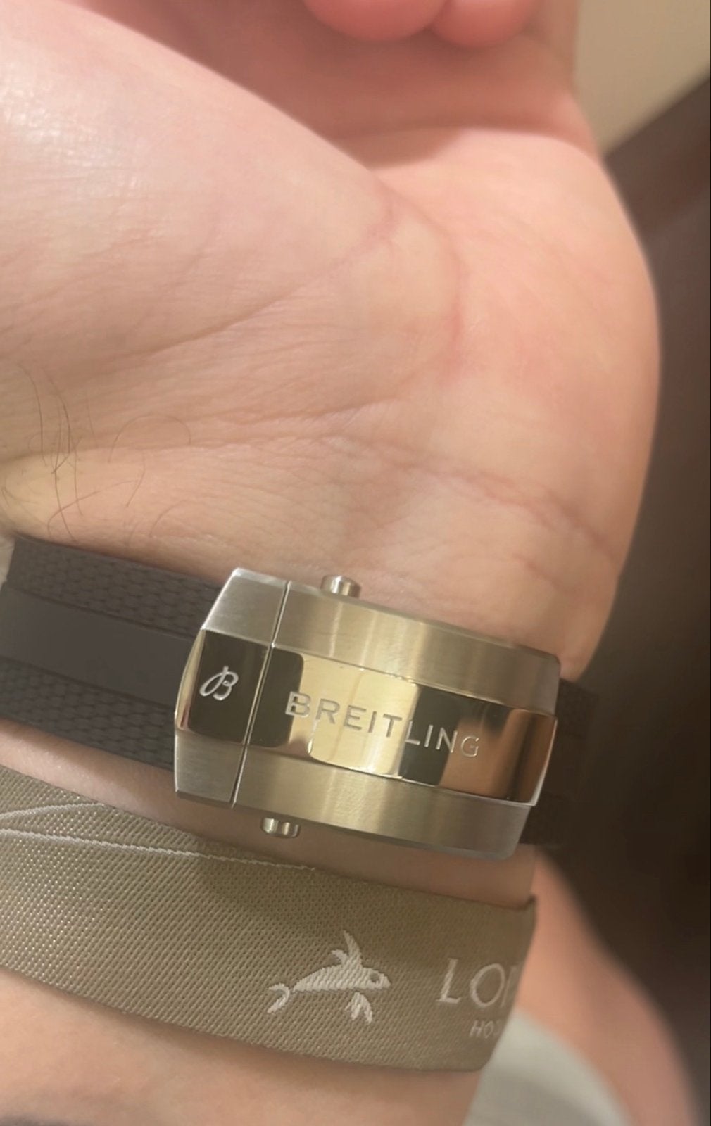 Breitling Superocean Automatic 42mm - Zo goed als nieuw, Ophalen, Staal, Breitling, Polshorloge