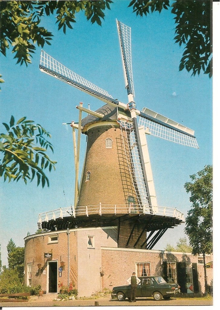 Bernisse Molen Geervliet - Uniek Molenrestaurant, Ophalen of Verzenden, 1960 tot 1980, Gelopen, Zuid-Holland