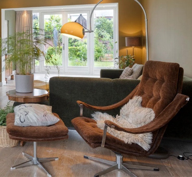 Dutch Design Artifort Armchair/fauteuil, Ophalen, Mid century modern, Zo goed als nieuw, 75 tot 100 cm