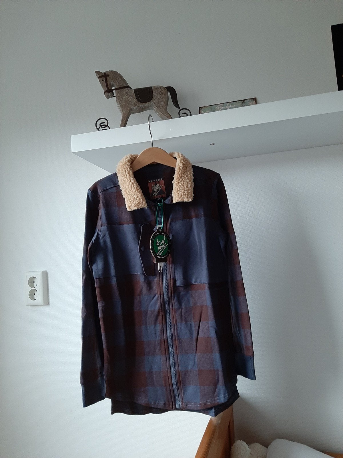 Z8 baas real check maat 128/134 Nieuw!, Z8, Overhemd of Blouse, Nieuw, Ophalen of Verzenden