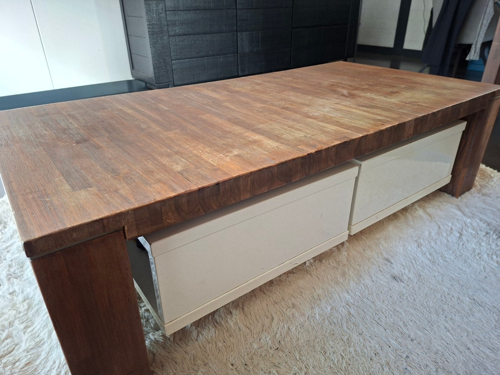 Salontafel van Henders en Hazel vaste prijs 60,-, Ophalen, Gebruikt, 100 tot 150 cm, 50 tot 100 cm