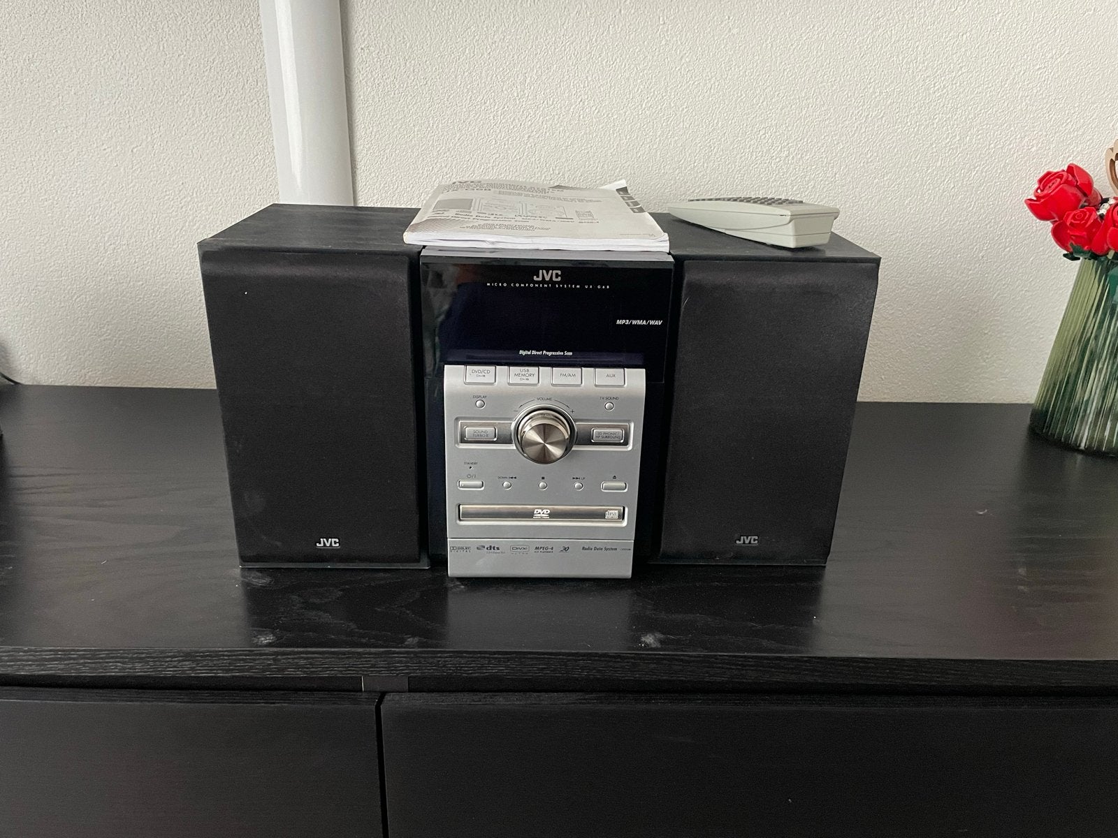 JVC UX-G68 Microset met DVD-speler en speakers, Ophalen, Gebruikt, JVC, Microset