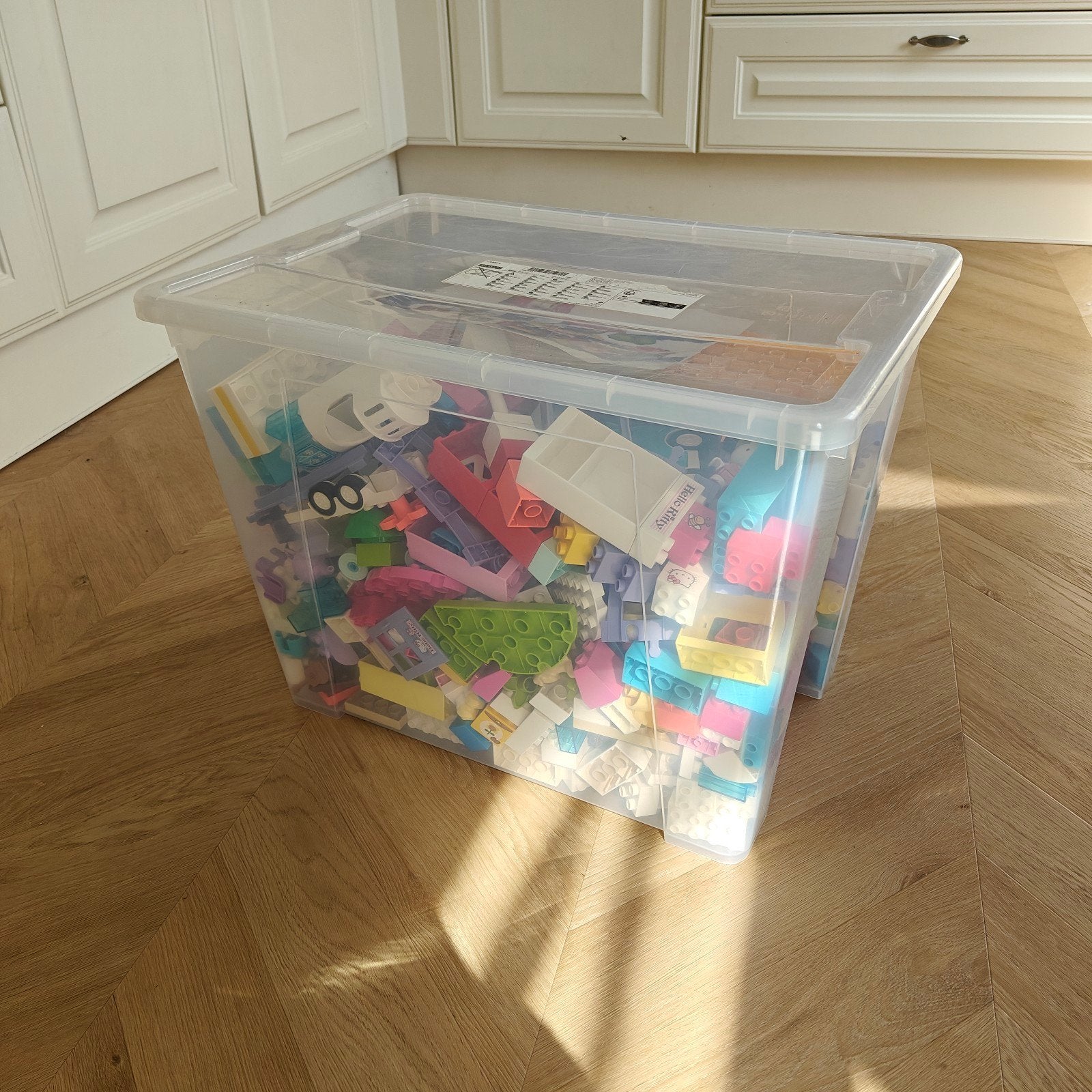 Grote bak met Duplo lego. Diverse sets., Kinderen en Baby's, Speelgoed | Duplo en Lego, Ophalen, Complete set, Duplo