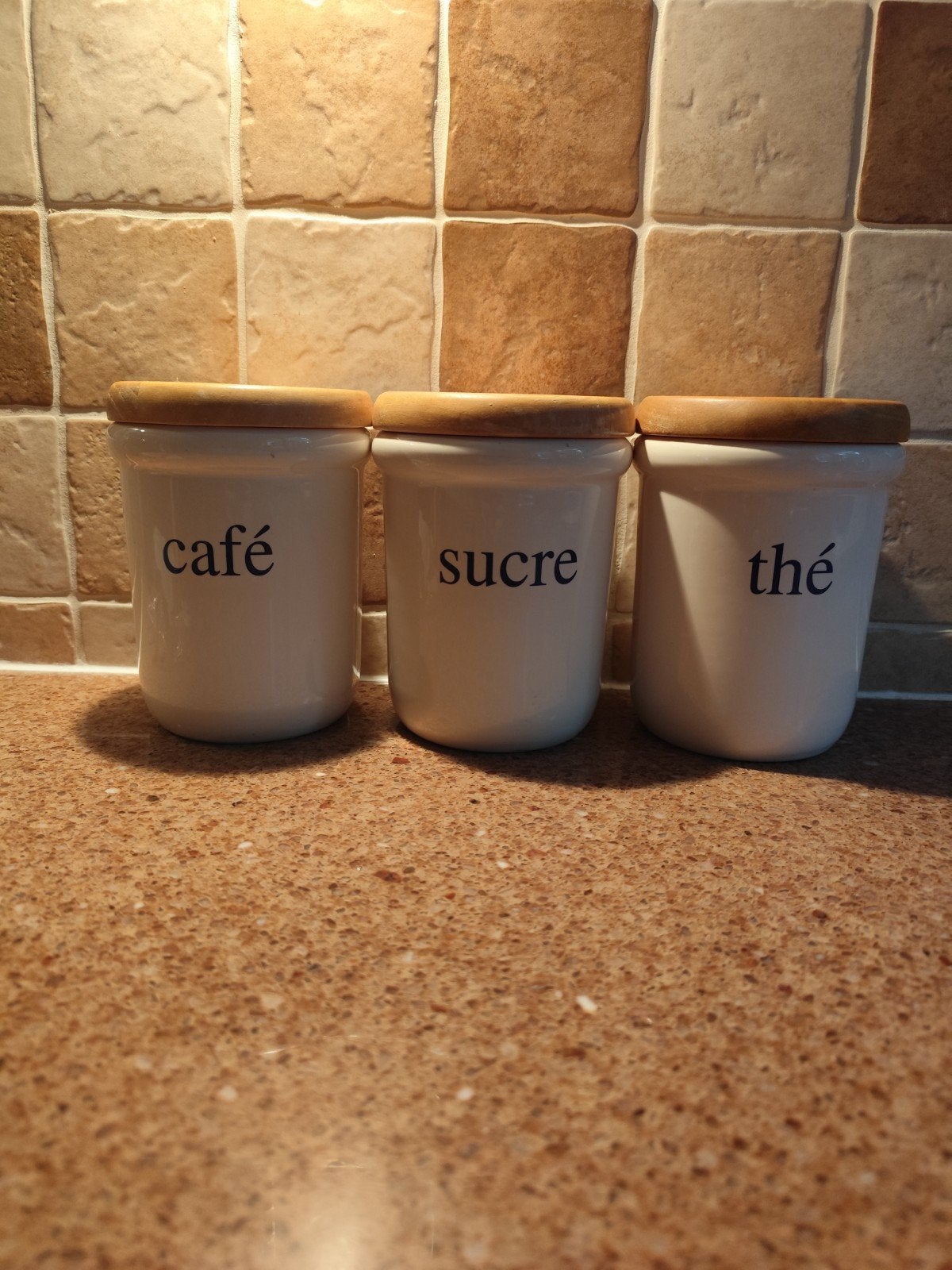 koffie suiker en thee voorraadpot, Ophalen of Verzenden, Overige materialen, Pot, Bus of Blik