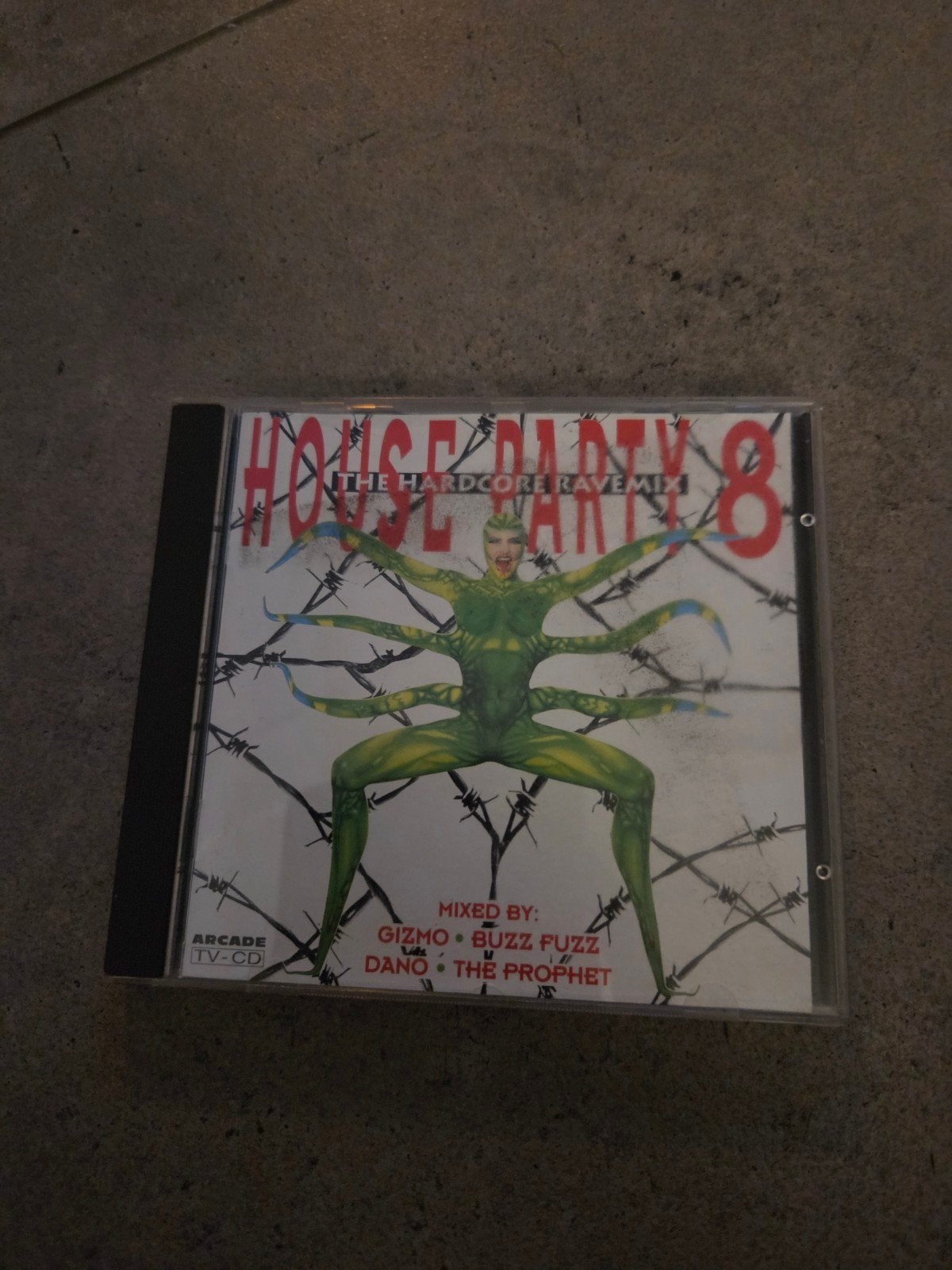 House party 8 the hardcore ravemix cd arcade, Ophalen of Verzenden, Gebruikt, Dance Populair