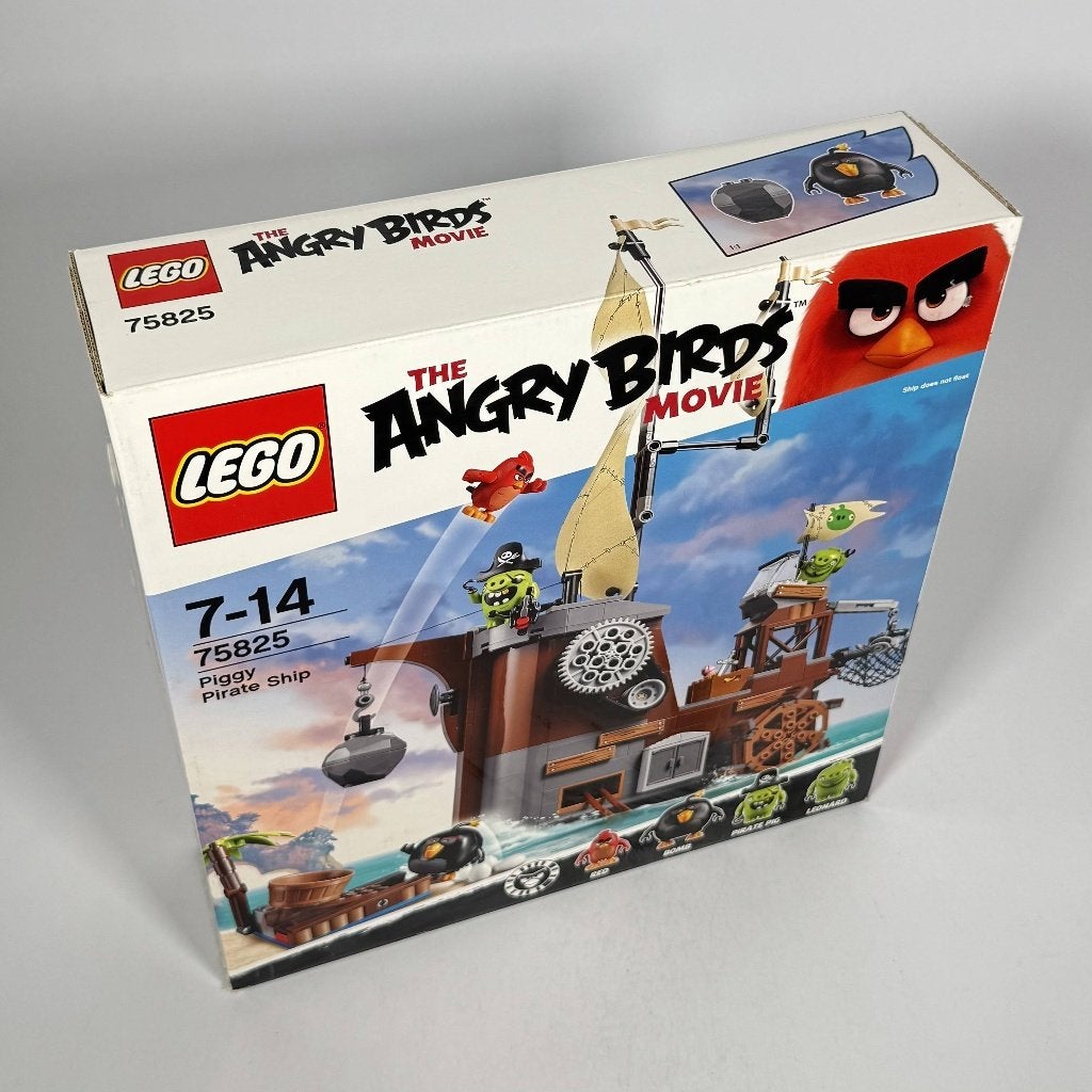 LEGO The Angry Birds Movie 75825 Piggy Pirate Ship – Nieuw, Overige thema's, Lego, Nieuw, Ophalen of Verzenden