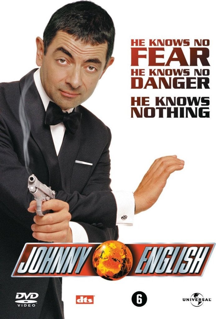 JOHNNY ENGLISH (D) DVD, Vanaf 6 jaar, Verzenden, Zo goed als nieuw, Actiekomedie