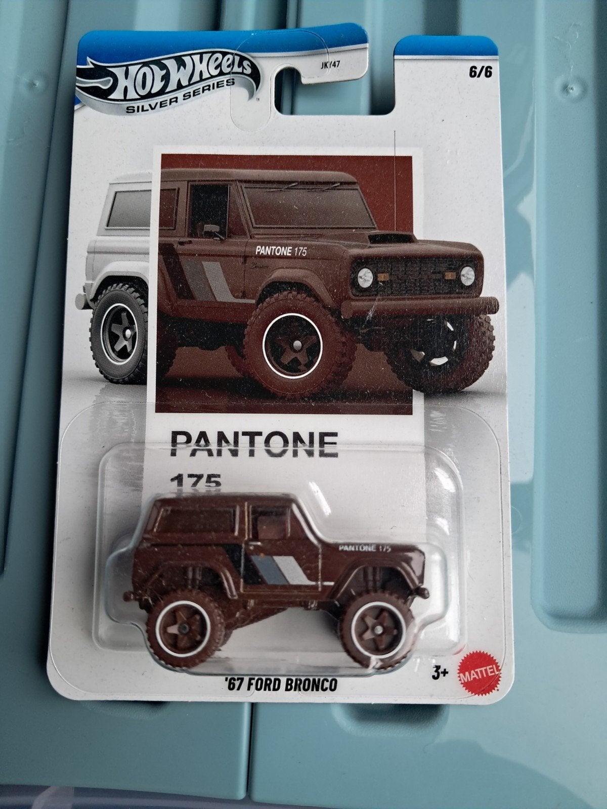 Hot Wheels Ford Bronco Silver Series Pantone nieuw ovp, Ophalen of Verzenden, Nieuw, Auto