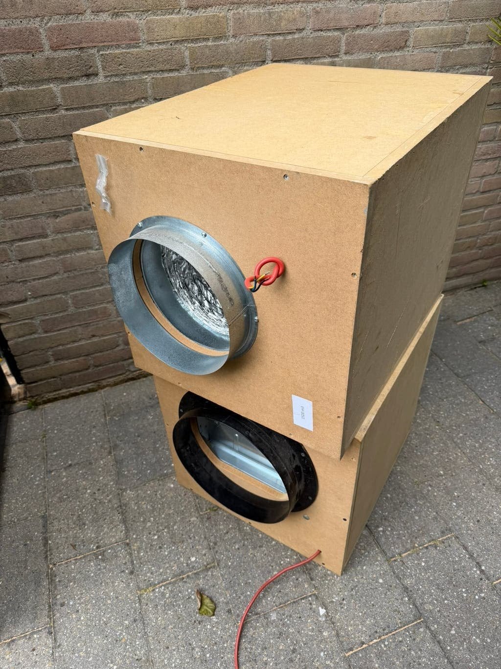 Softbox afzuigkist nicotra gebhardt 1500m3/h, Ophalen, Zo goed als nieuw, Afzuiger