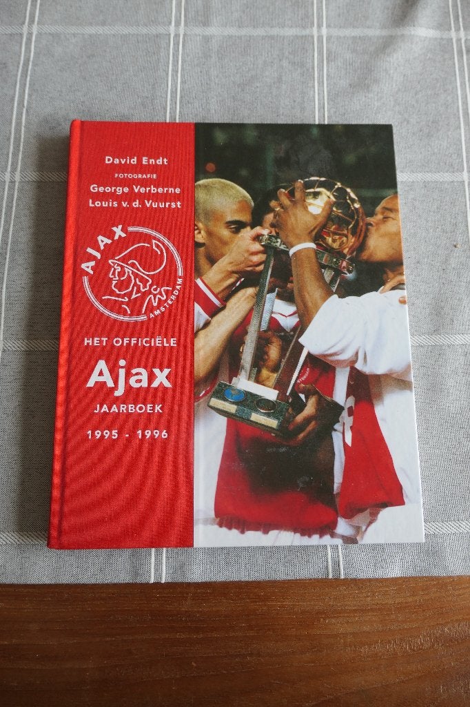 Ajax Jaar- Boek 1995 - 1996, David Endt, Ophalen of Verzenden, Zo goed als nieuw, Balsport