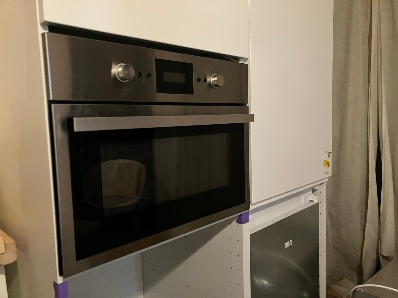 Ikea Raffinerad combimagnetron/oven, Witgoed en Apparatuur, Ovens, Ophalen, Gebruikt, IKEA, Combi-oven