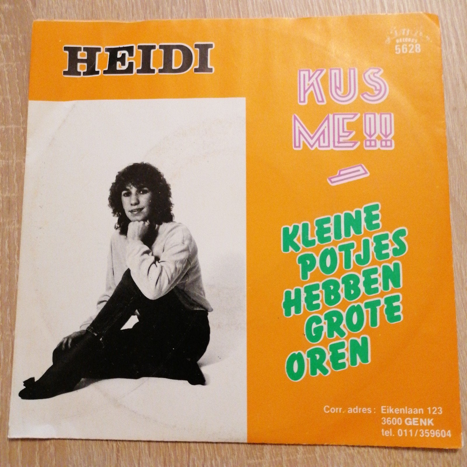 Heidi /kus me, Cd's en Dvd's, Ophalen of Verzenden, Gebruikt, Overige formaten, Levenslied of Smartlap