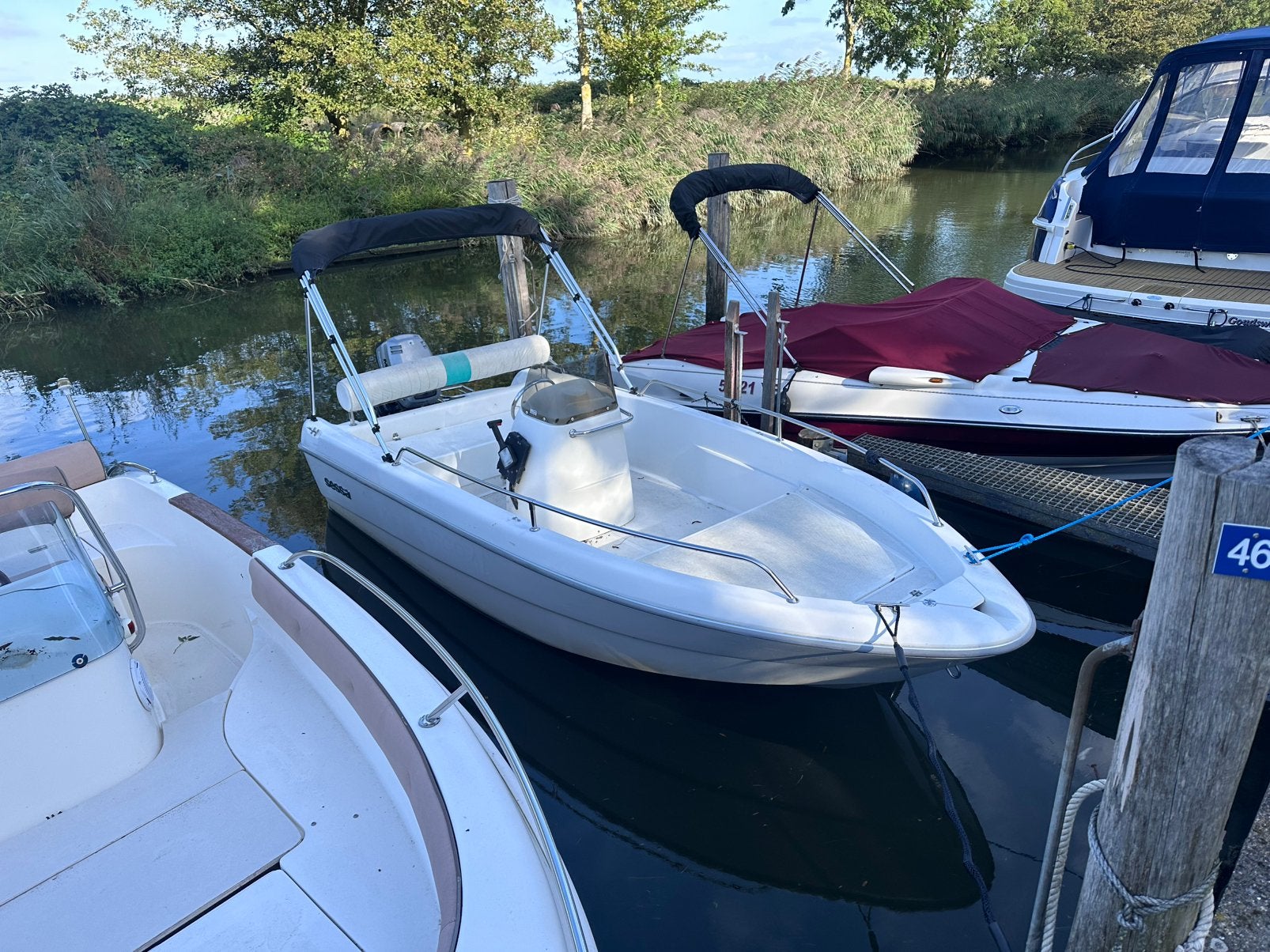 Sessa keylargo 14 + 15pk + trailer, Watersport en Boten, Ophalen of Verzenden, Gebruikt