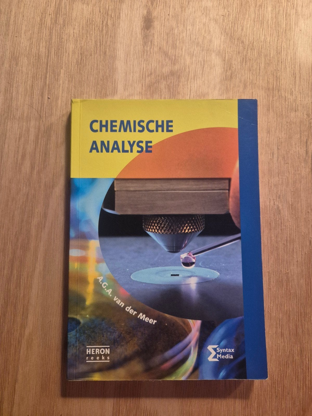 Chemische analyse, Ophalen, Overige vakken, A.G.A. van der Meer, Zo goed als nieuw