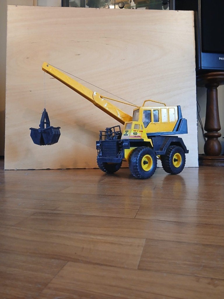 Hijskraan vintage speelgoed, Antiek en Kunst, Ophalen