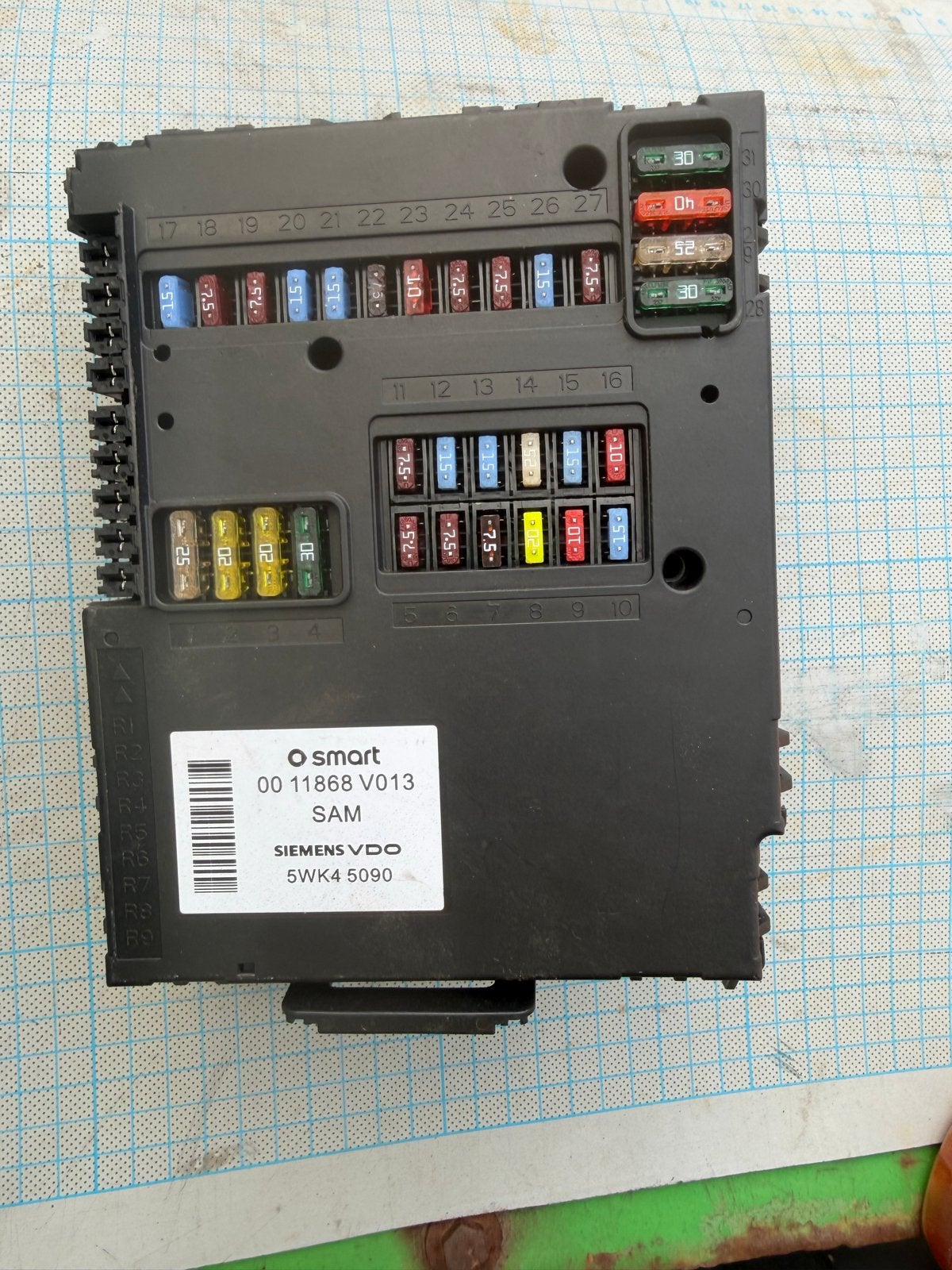 Smart Roadster 452 SAM unit 0011868V013 - Nieuwste versie, Ophalen of Verzenden, Gebruikt, Smart