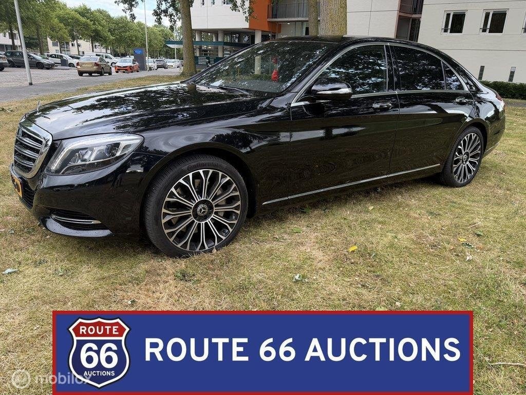Mercedes-Benz S500 | 2014 | Route 66 Auctions, Auto's, Gebruikt, Overige carrosserieën, Zwart, Bedrijf