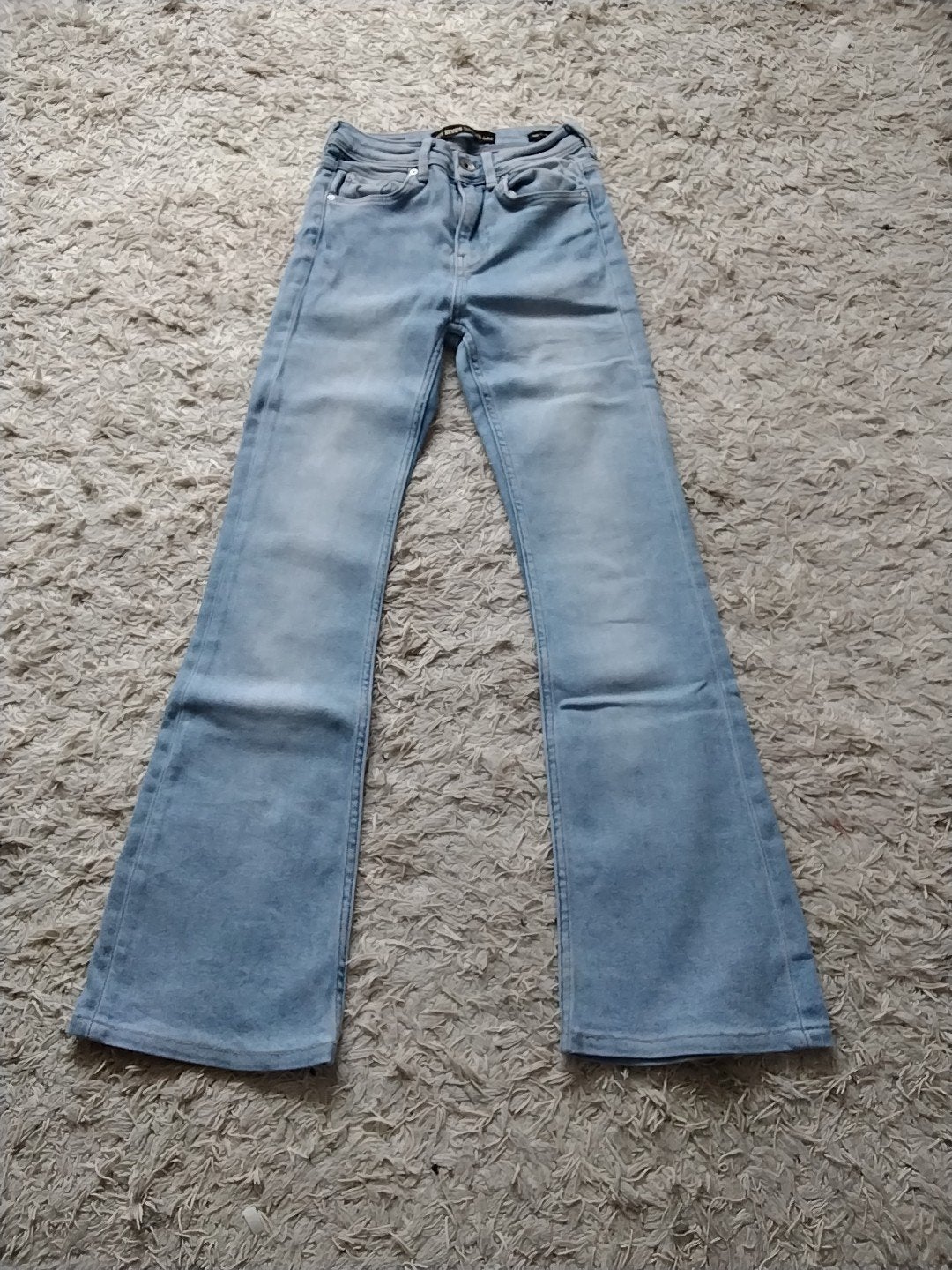 Seven Sisters flared jeans W25 L32, Ophalen of Verzenden, Zo goed als nieuw, W27 (confectie 34) of kleiner, Blauw