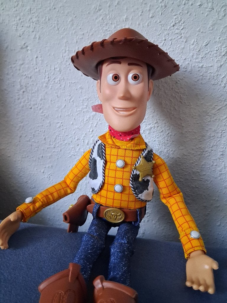 Woody pop, Ophalen of Verzenden, Overige figuren, Zo goed als nieuw, Beeldje of Figuurtje