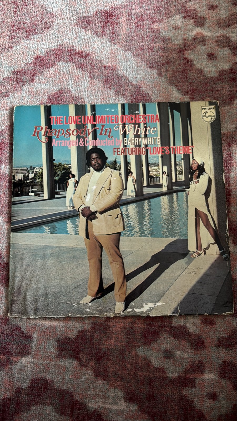 The Love Unlimited Orchestra - Rhapsody In White LP, Cd's en Dvd's, Vinyl | Pop, LP, Gebruikt, Ophalen of Verzenden, Funk