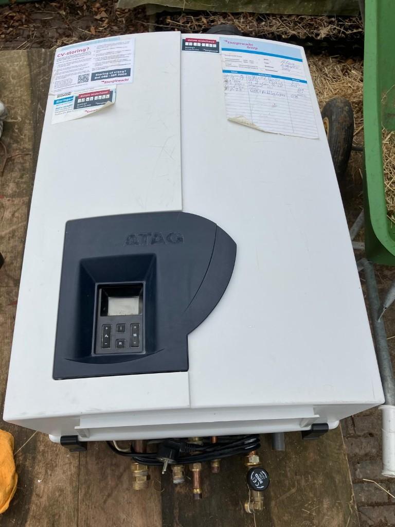 Nette CV ketel uit 2014 (Arag 244EC), Ophalen, 30 tot 80 cm, Gebruikt, Hoog rendement (Hr)
