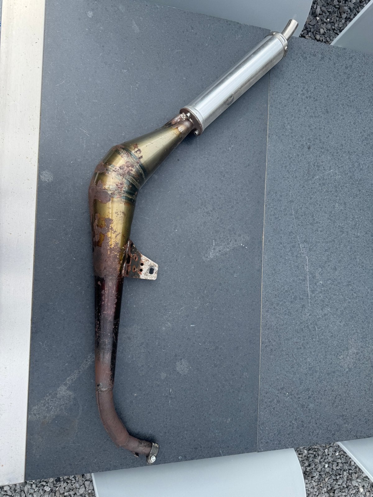 Simonini Calibrata Uitlaat 22mm voor Vespa Ciao Bravo Si Cit, Ophalen of Verzenden, Gebruikt, Uitlaat