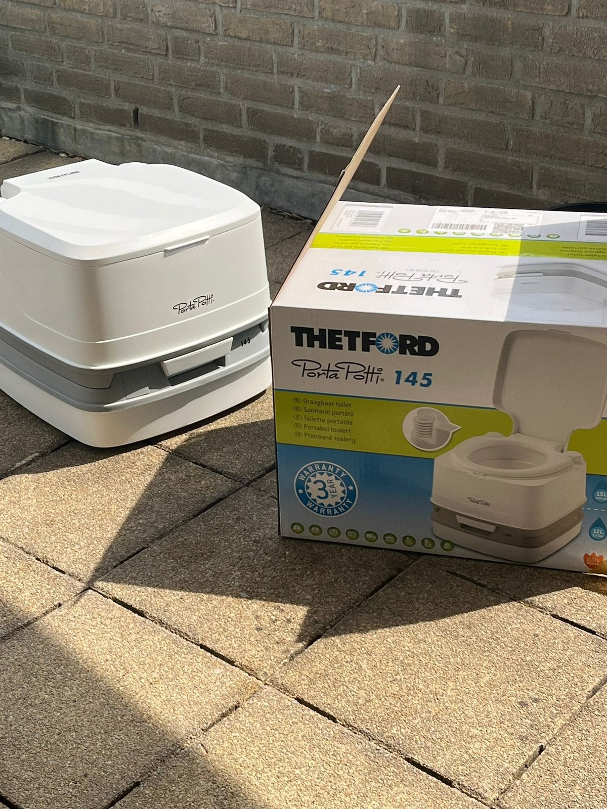 Chemisch toilet, Ophalen, Zo goed als nieuw