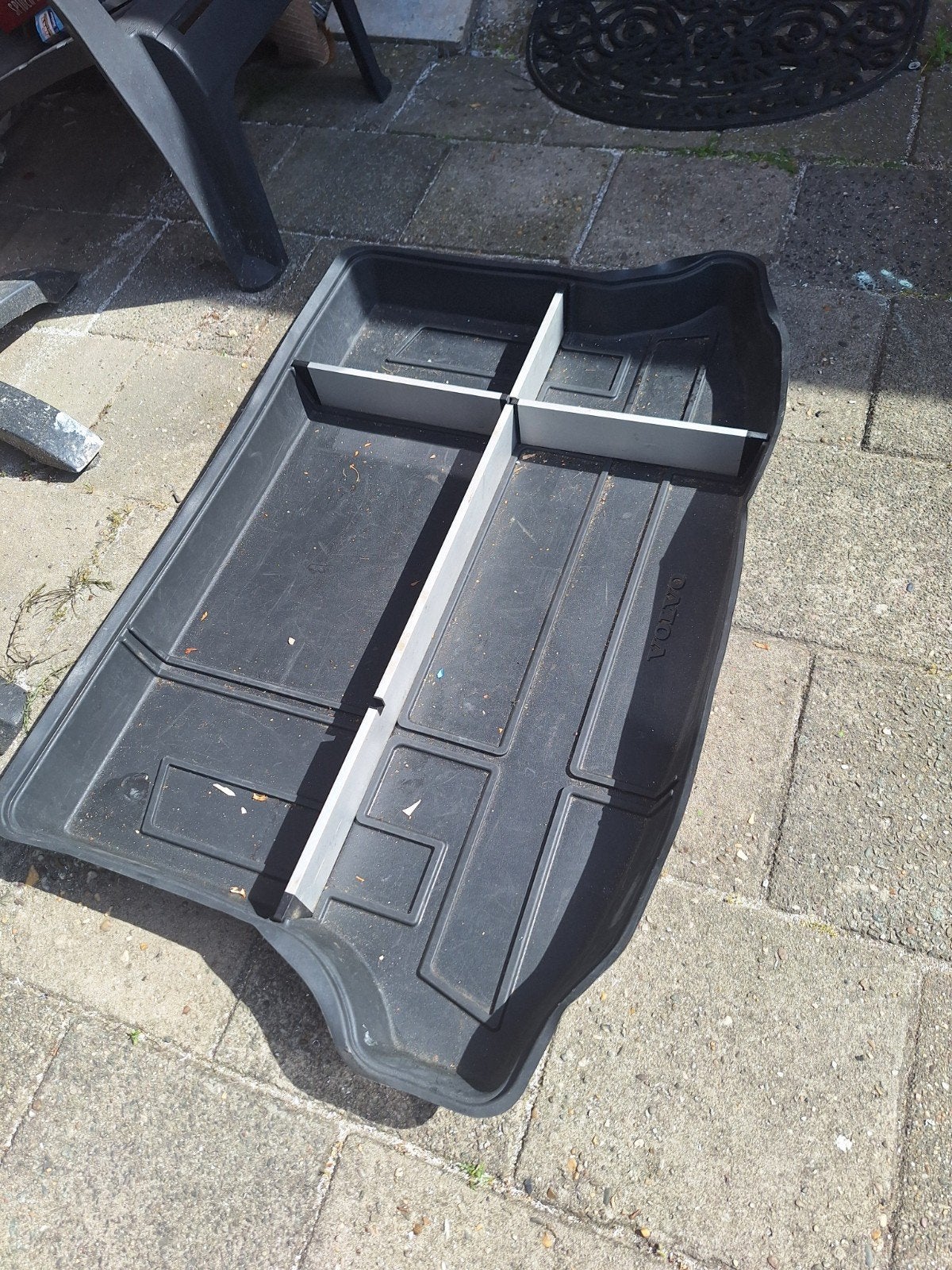 Kofferbakmat volvo v40, Ophalen
