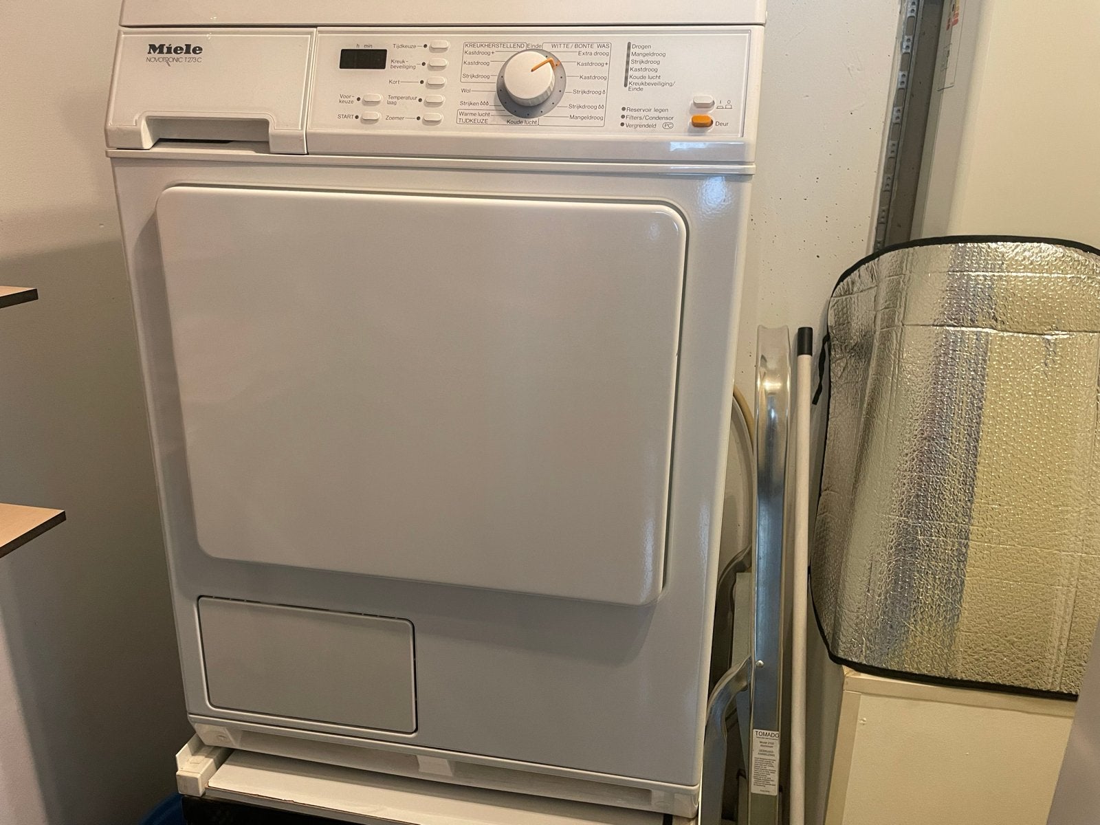 Miele Novotronic T273C Condensdroger - Gebruikt, Ophalen, 6 tot 8 kg, Gebruikt, Voorlader