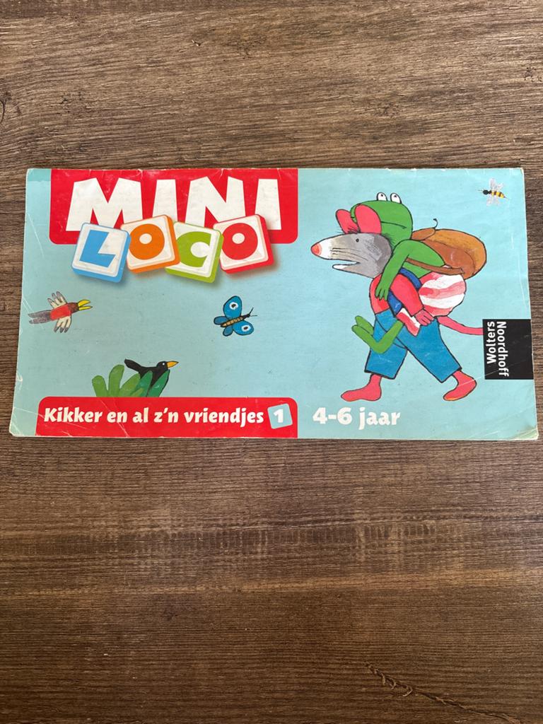 Mini Loco Kikker en al z'n vriendjes 4-6 jaar, Ophalen of Verzenden, Gebruikt, Puzzelen