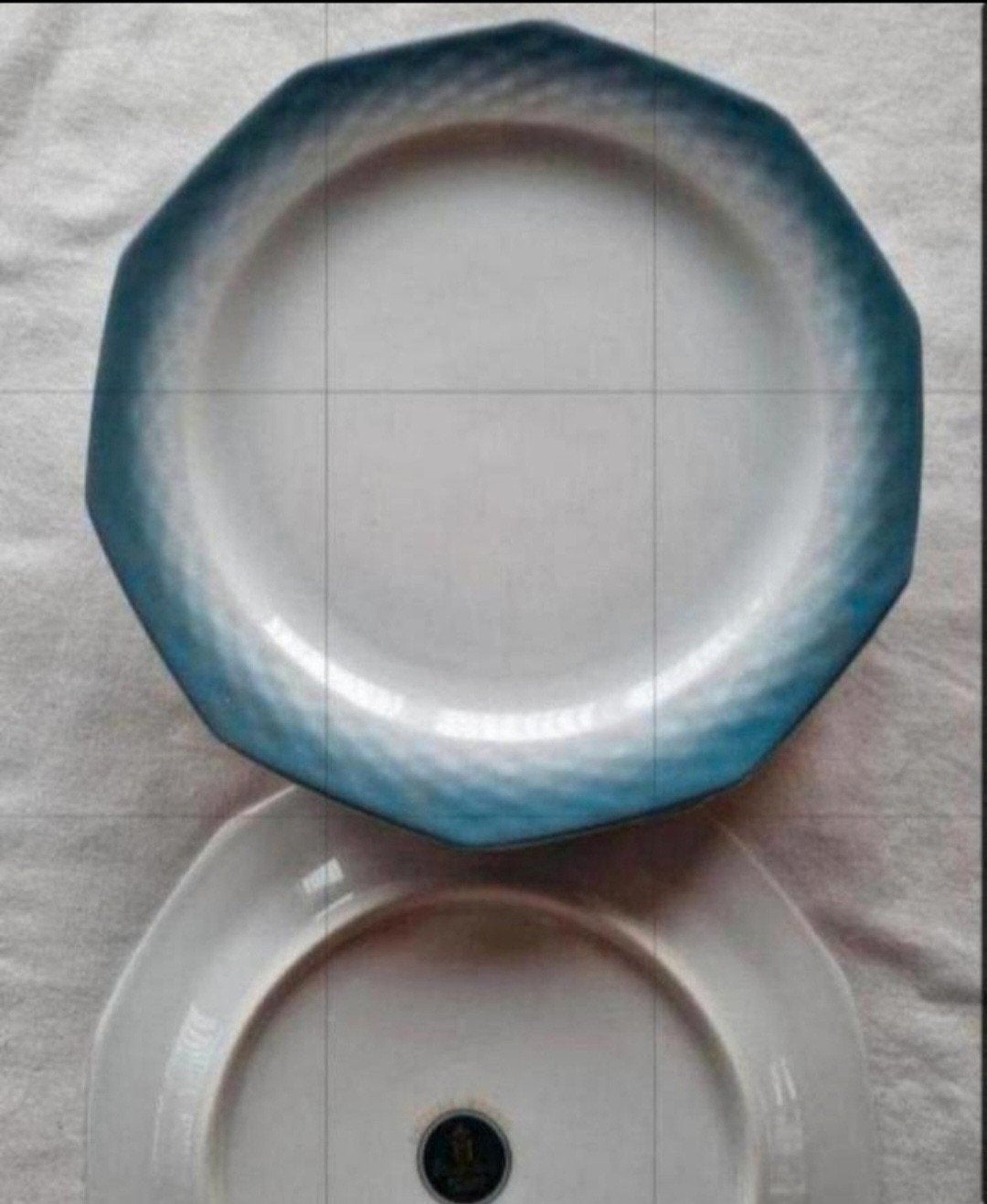 Borden Winterling Bavaria Roslau blauwe-grijze
randen, Ophalen of Verzenden, Zo goed als nieuw, Bord(en), Overige stijlen