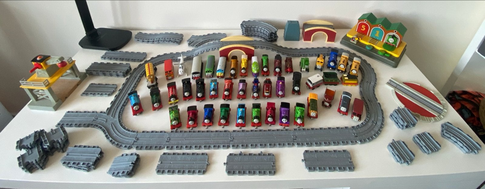Grote Thomas de Trein collectie: treinen, rails, boeken, DVD, Ophalen of Verzenden, Gebruikt
