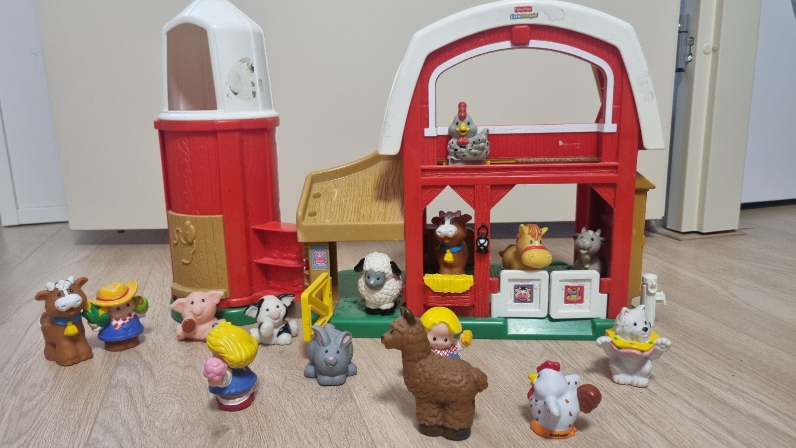 Fisher-Price Little People Boerderij met Dieren en Figuren, Ophalen, Gebruikt, Jongen of Meisje