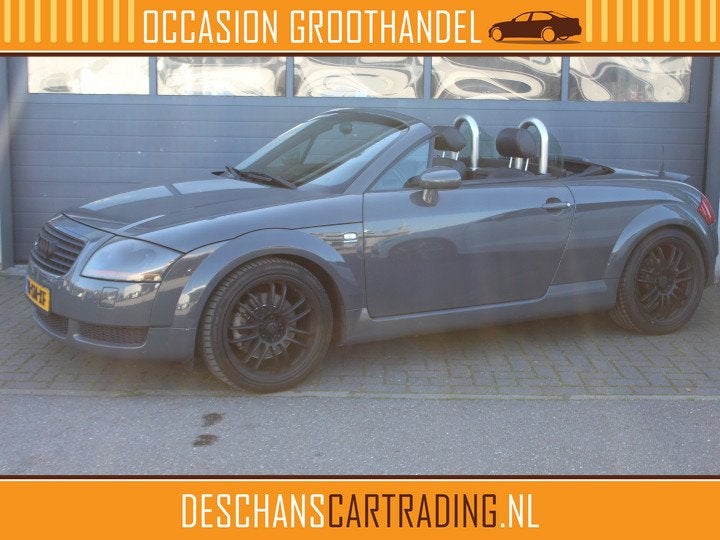 Audi TT Roadster 1.8 225 PK 5V Turbo quattro BOSE-Sound Lede, Zwart, Cabriolet, Bedrijf, Handgeschakeld