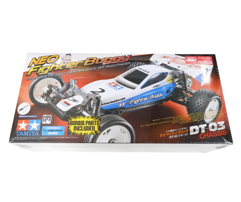 Tamiya 58587 1/10 Neo Fighter Buggy DT-03 rc auto, Elektro, Auto offroad, Nieuw, Ophalen of Verzenden