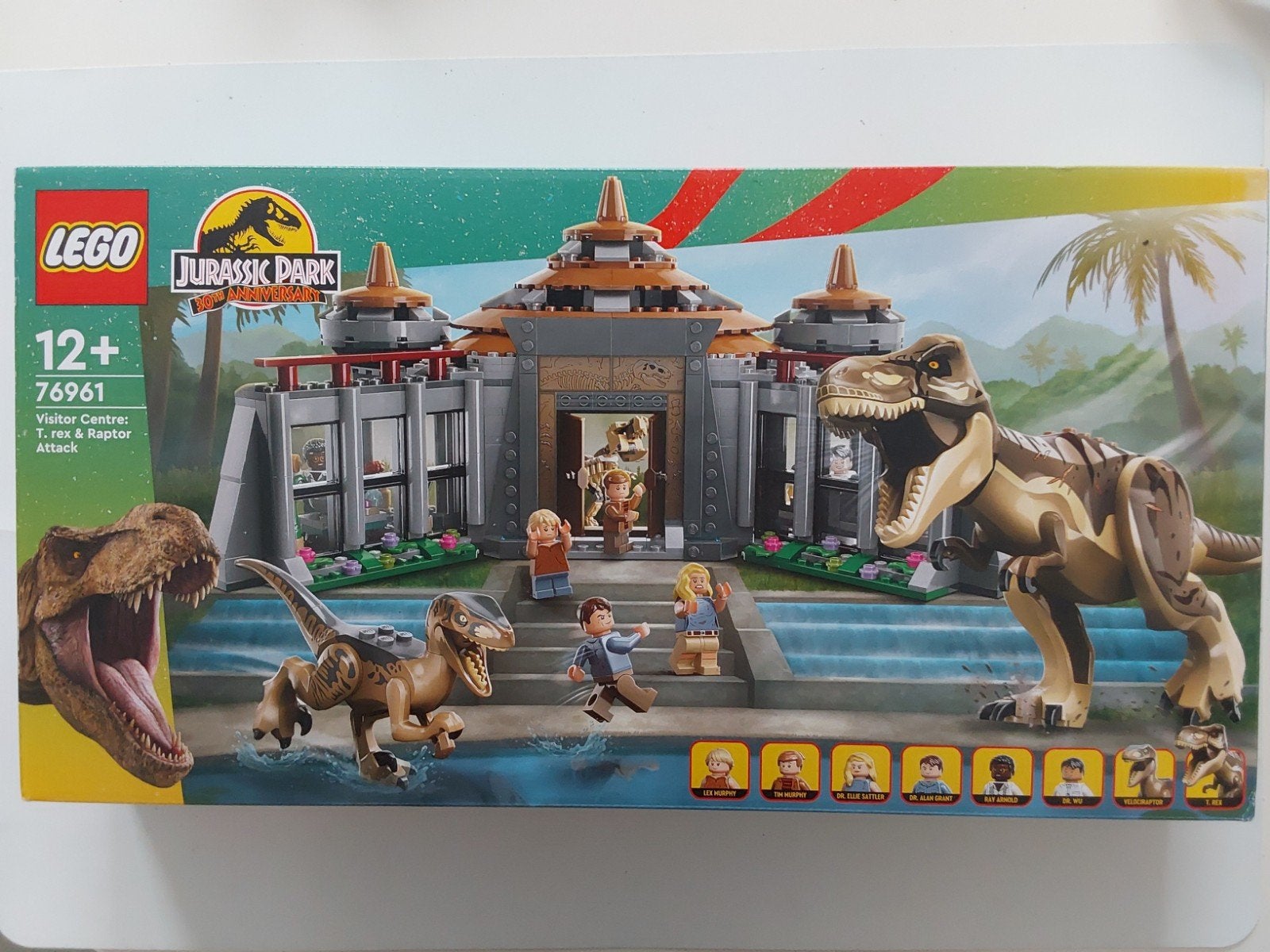 Lego 76961 Jur. Park🦖Visitor Centre T-rex & Raptor Attack ?, Jurassic World, Lego, Nieuw, Ophalen of Verzenden