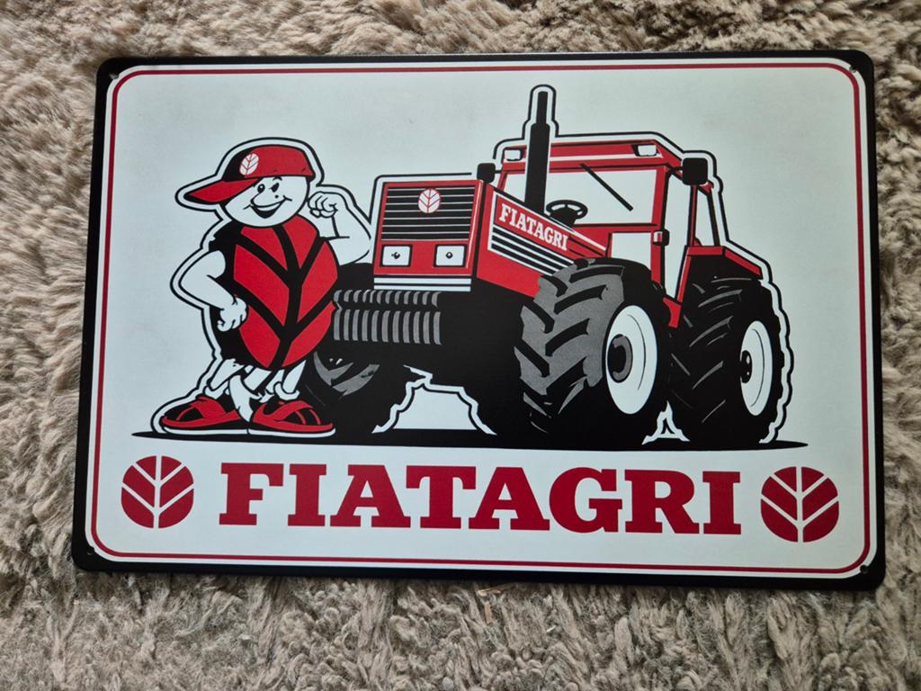 Fiatagri reclamebord, Verzamelen, Merken en Reclamevoorwerpen, Ophalen of Verzenden, Nieuw, Reclamebord