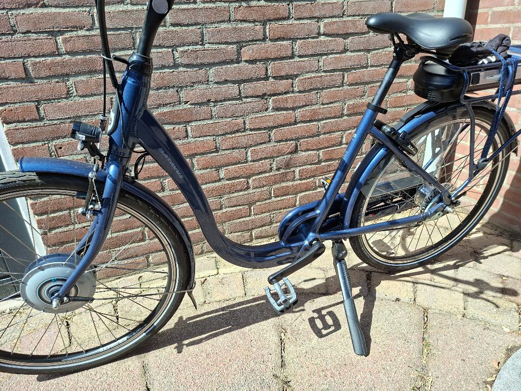 E-bike met extra lage instap, Fietsen en Brommers, Elektrische fietsen, Zo goed als nieuw, Batavus, Minder dan 47 cm, 50 km per accu of meer