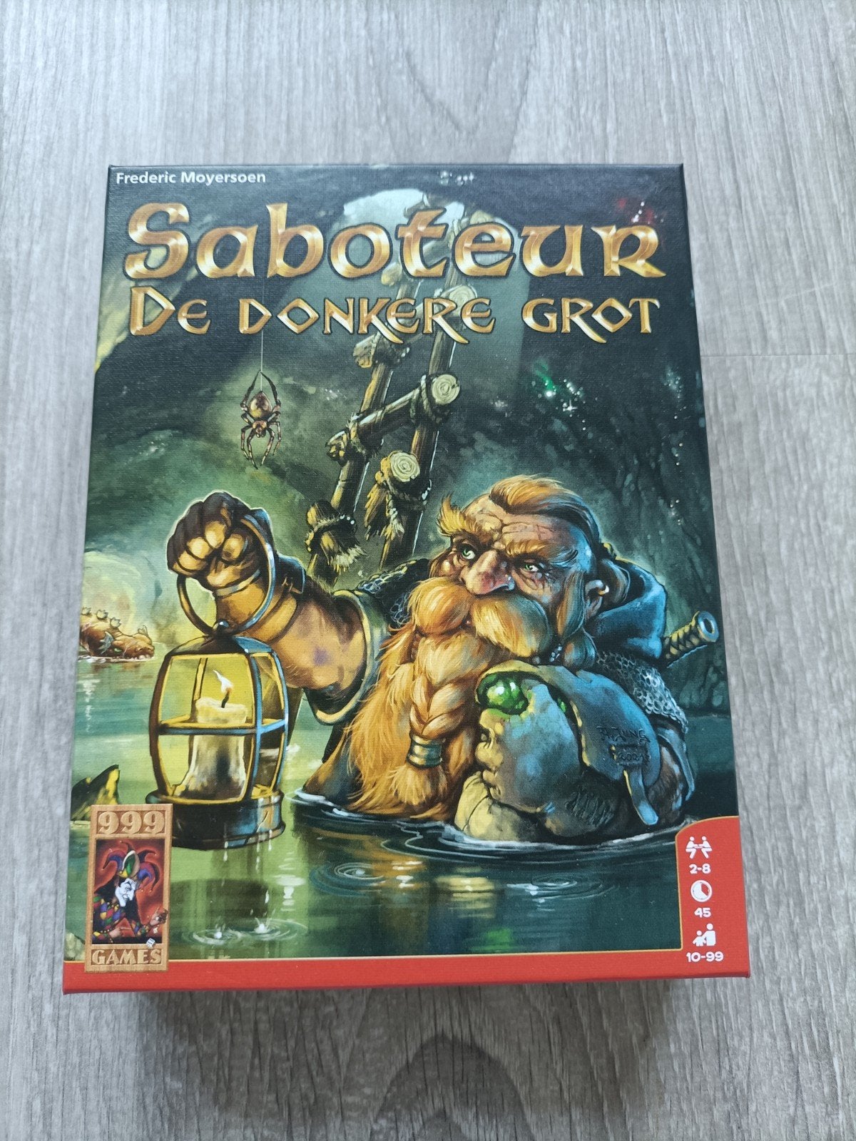 Saboteur De Donkere Grot spel, Ophalen
