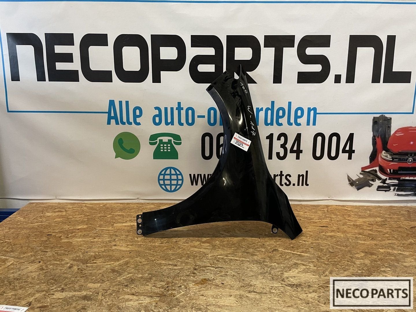MERCEDES CLA W117 A117 SCHERM SPATBORD ORIGINEEL, Gebruikt, -, Ophalen of Verzenden, Spatbord
