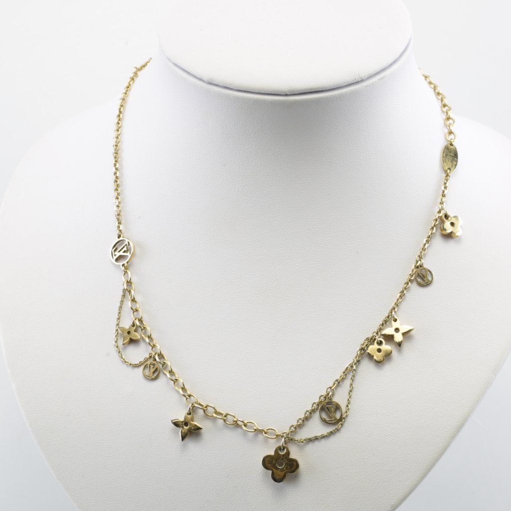 Louis Vuitton M64855 Collier Blooming Ketting, Sieraden, Tassen en Uiterlijk, Kettingen, Louis Vuitton, Gebruikt, Support@louisvuitton.com