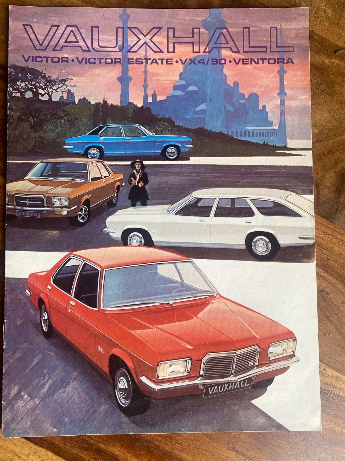 Vauxhall Victor, Estate, VX4/90, Ventora brochure (1970s), Ophalen of Verzenden, Gelezen, Overige merken