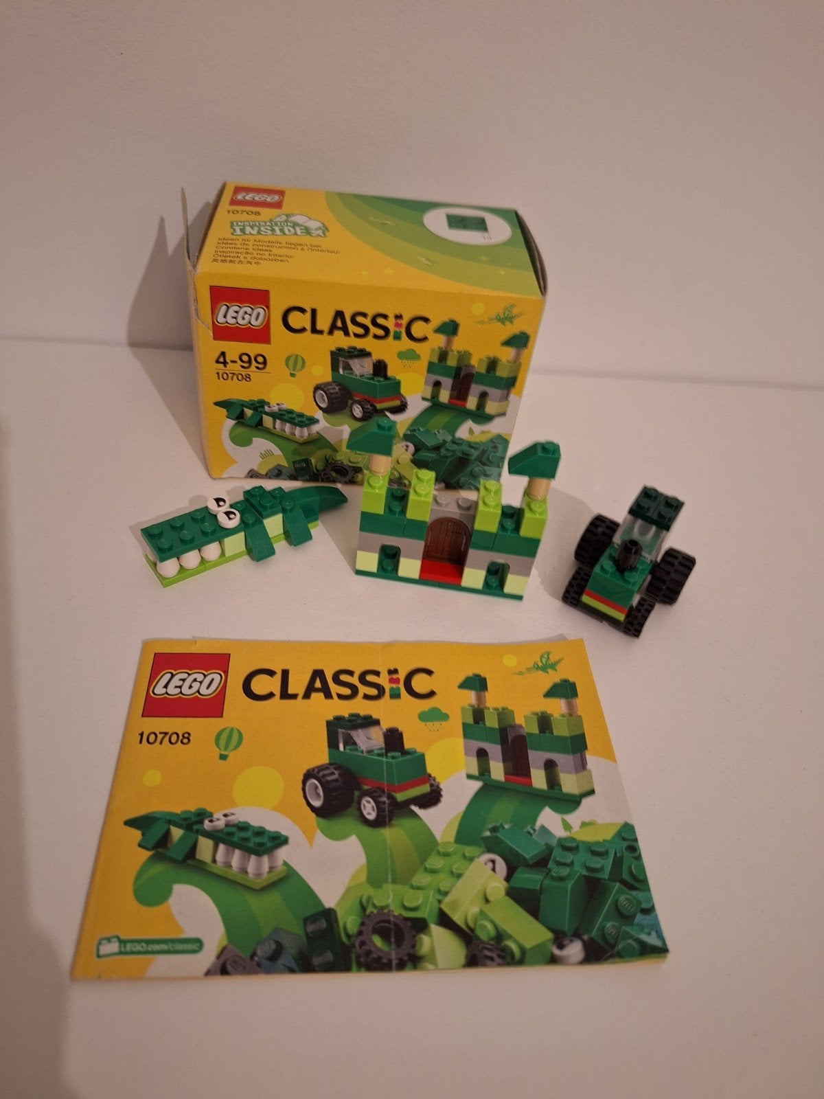 3x Lego classic 10708 compleet met boekje en doos, Overige thema's, Lego, Compleet, Ophalen of Verzenden