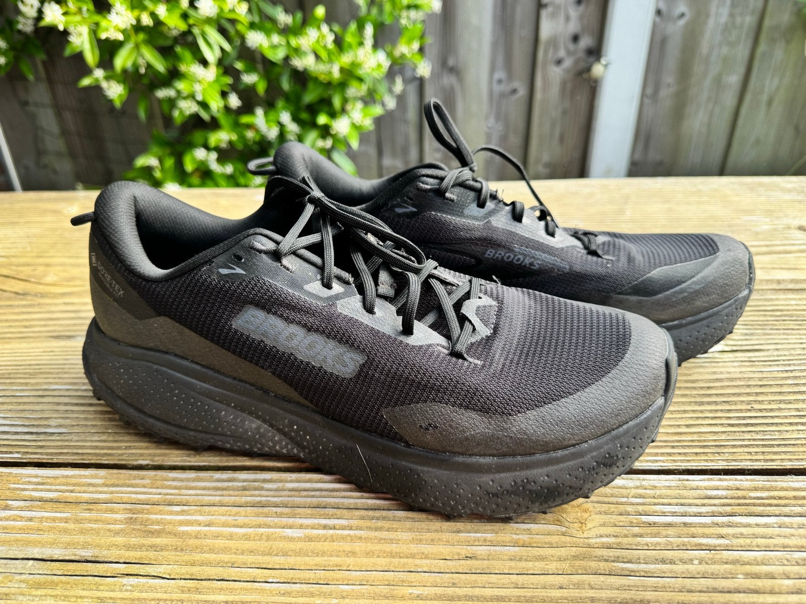 Brooks Divide 6 GTX Hardloopschoenen Maat 45 Zwart, Sport en Fitness, Loopsport en Atletiek, Ophalen of Verzenden, Zo goed als nieuw