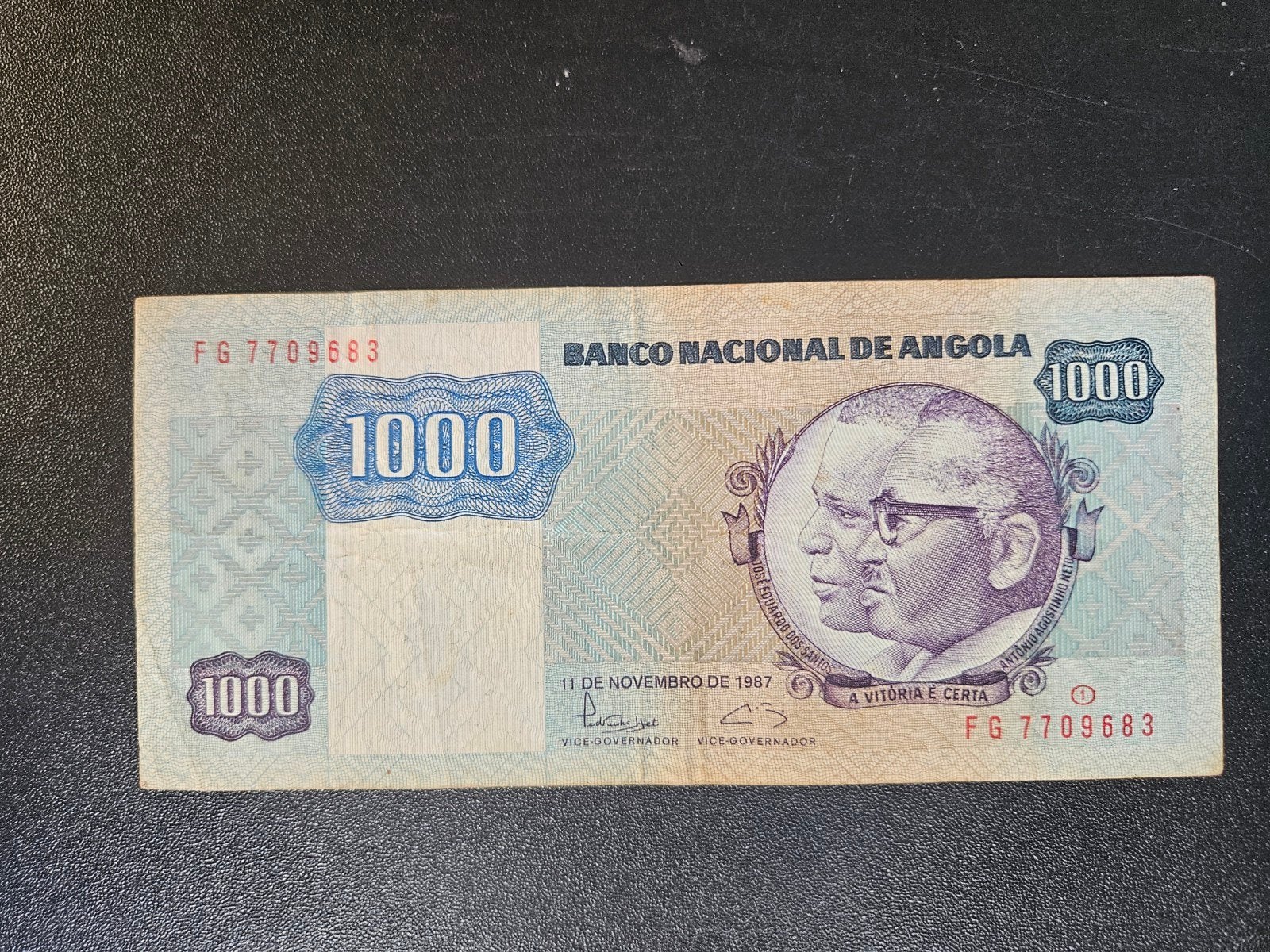 Angola pick 121b 1987, Ophalen of Verzenden, Overige landen, Los biljet
