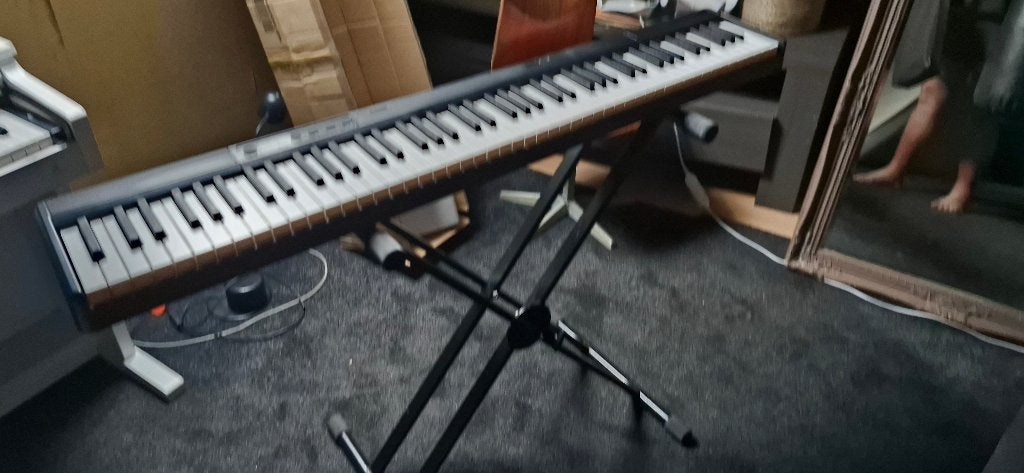Keyboard costway, Met standaard, Ophalen, Overige merken, 61 toetsen