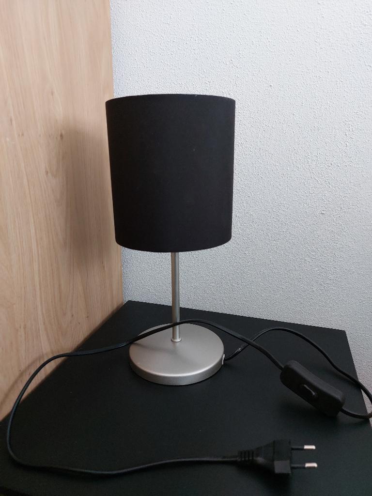 Zwart lampje, Ophalen of Verzenden, Nieuw, Stof, Minder dan 50 cm